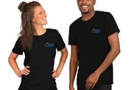 Newport Blues Cafe Unisex Embroidered T-Shirt