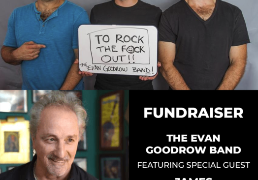 Fundraiser – The Evan Goodrow Band featuring special guest James Montgomery